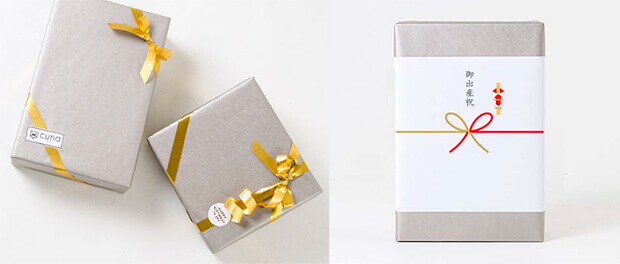 クーナセレクトのギフトラッピング