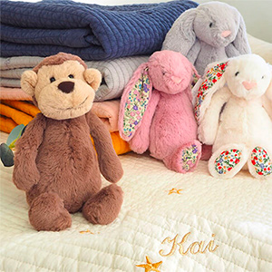 【D BY DADWAY】名入れキルティングマット&ジェリーキャットセット