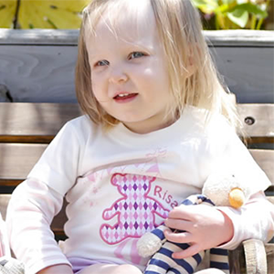 名前入りベビー服ロンパース