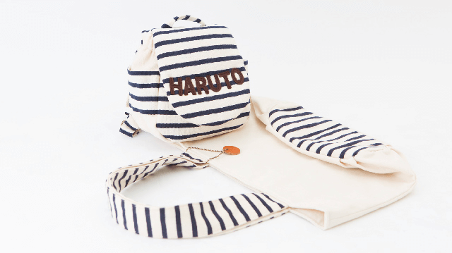 【リシュマム】名前入りベビーリュックとママトートセット