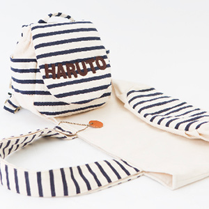 【リシュマム】名前入りベビーリュックとママトートセット