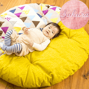 名前入りせんべい座布団