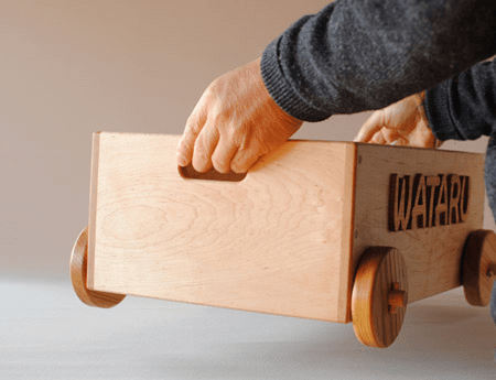 丸みのある持ちて